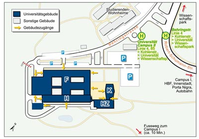 Campusplan Campus 2